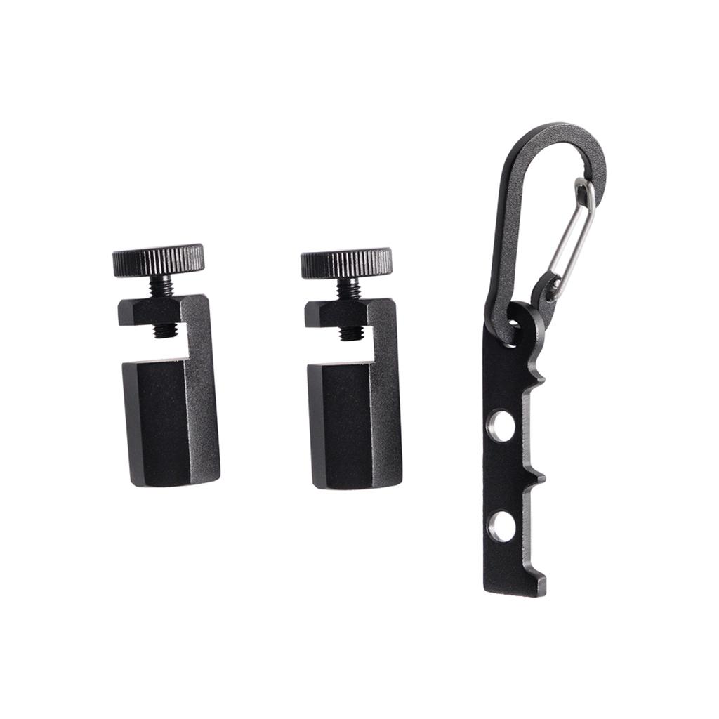 Tall Stair Gauges for Framing Square with Holder Carabiner Stair Guages Knobs Tool for Circular Saw Metal Stair