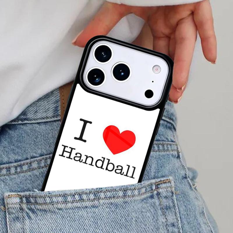 Handball Sport Phone Case for iPhone 16e 15 14 13 12 17 Pro Max Plus Air 17pro Cover Coque
