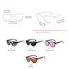 Fashion Cat Eye Women Sunglasses Vintage Plastic Stylish Pink Driving Shades UV Protection