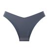Seamless Ice Silk Mid-Waist Bikini Briefs for Women