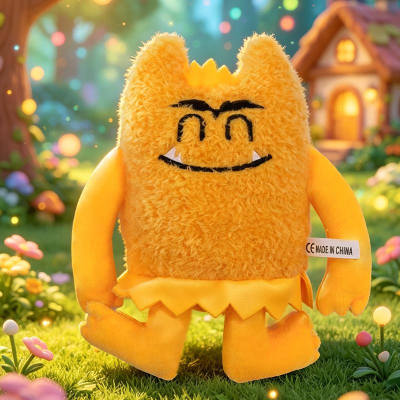 Klein Monsterpop Zacht Pluche Speelgoed Meerdere Grappige Expressie Kleuren Schattig Monster Voor Huis Bureau Decoraties Verjaardagscadeaus 17cm