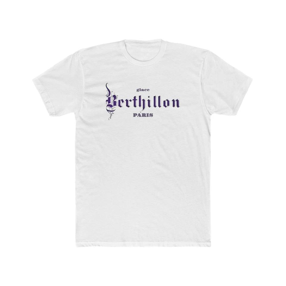 Berthillon Paris Ice Cream Glace Shop Men s tee shirt Crew neck france 3XL