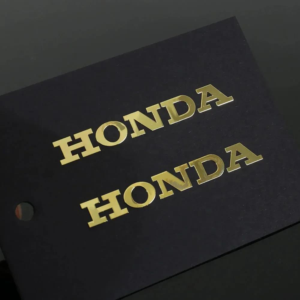 

Car Sticker Waterproof Modified Decorative for Honda Silver Gold Sticker Suitable for All Motorcycle Helmet Exhaust Pipe Decor
