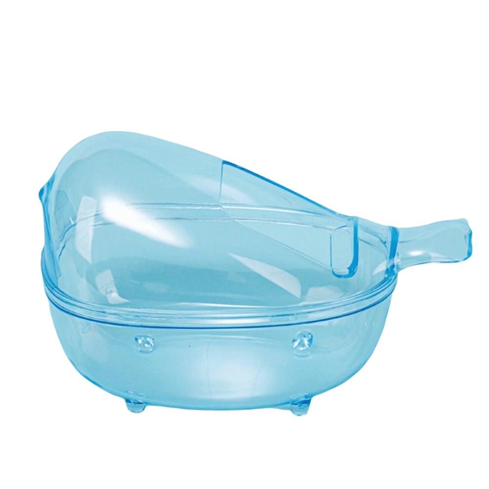 Transparent View Hamster Bathtub Large Space Hamster Sand Bathroom  for Hamster Squirrel Gerbille