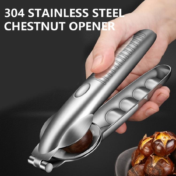 Professional Chestnut Cutter And Finger Guards Unique Chestnut Opener Set Stainless Steel Opener with Finger Guards