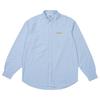 Palace Seersucker Oxford Shirt Blue Gingham Unisex Tops P28SHT016