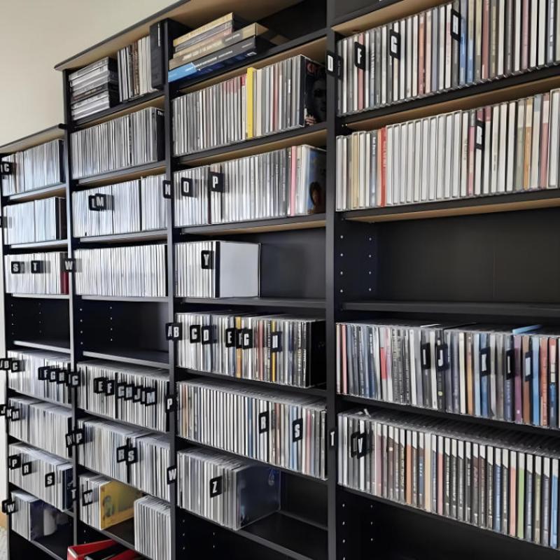 26 Stück CD/DVD/Vinyl Schallplatten Organizer Trenner A-Z Alphabet Dateiablage Separator Für Musikalben, Büro, Zuhause, Platzsparend