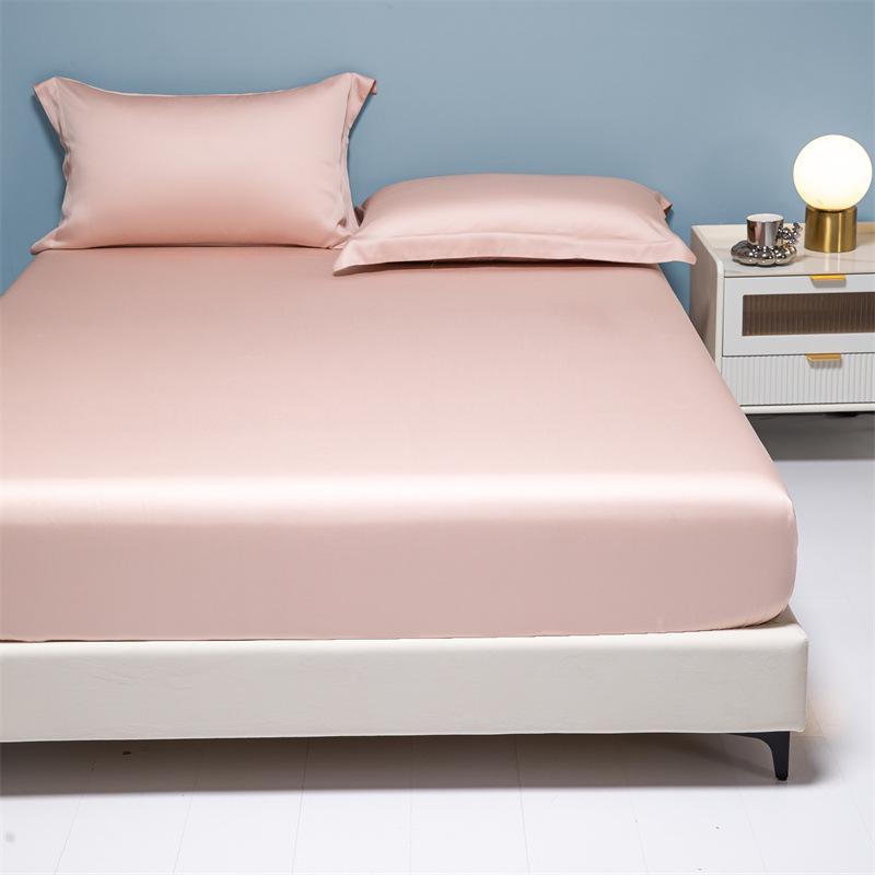 

Простыня на резинке Tencel Four Seasons: Дышащий, Охлаждающий Наматрасник Телесного Цвета для Односпальных/Двуспальных Кроватей. Tencel Fitted Sheet 180x200cm