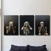 Creative Skull Art Canvas for Home Wall Decoration