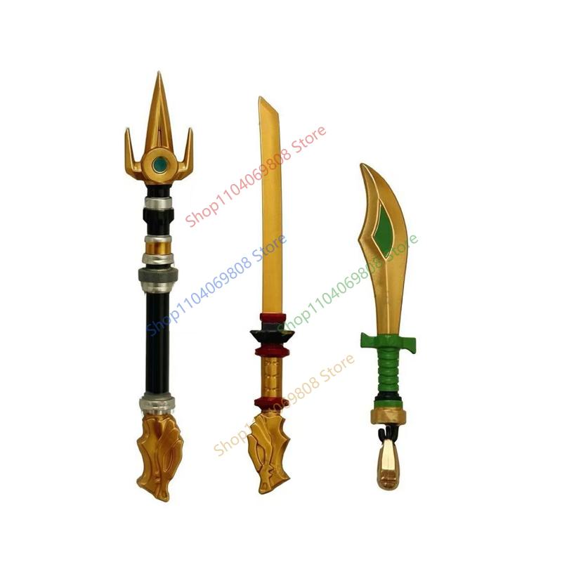 MOC Figurine Accessoires Briques de Construction Épée Fléchette Serpent Doré Bâton Armure Cape Cheveux Films Poupées Briques Compatibles Jouets N12