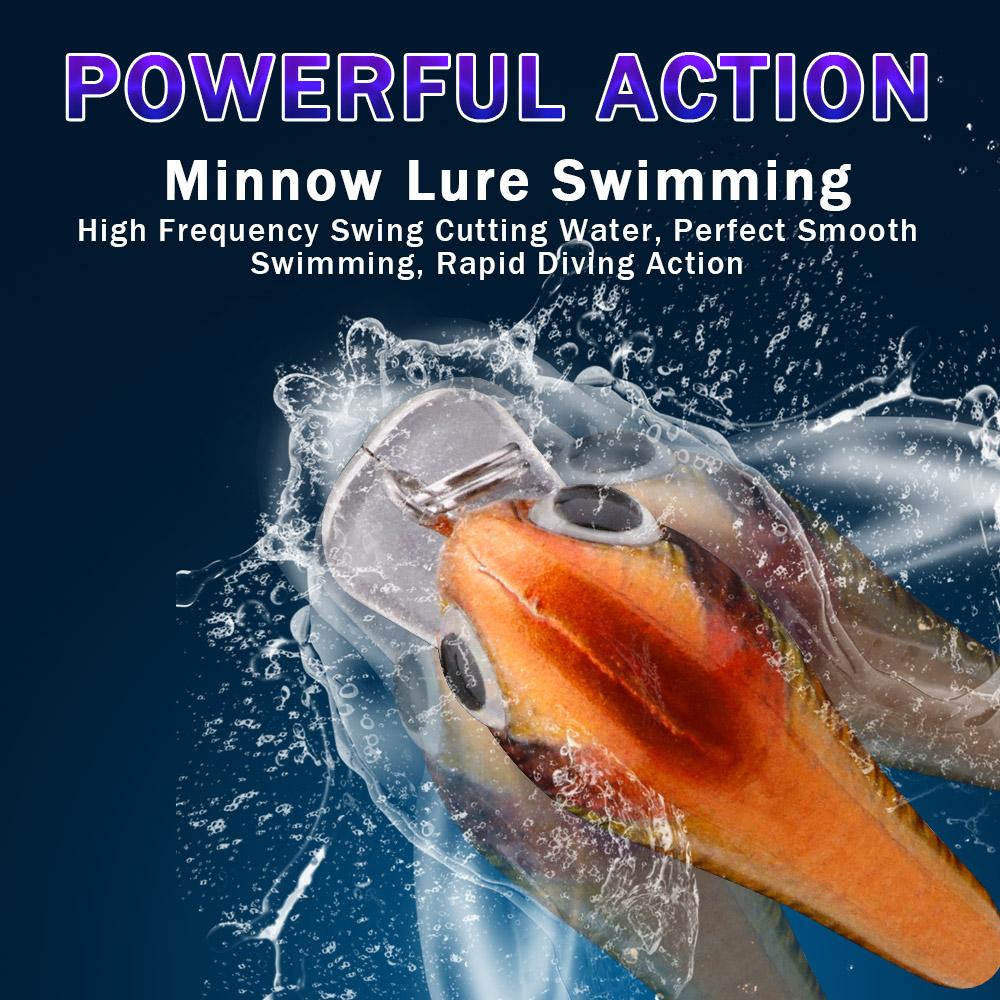 5pcs Mini Fish Bass Fishing Lure Set 3cm 1.5g Mini Artificial Baits Topwater Crank Wobblers for Pike Crankbaits Fishing