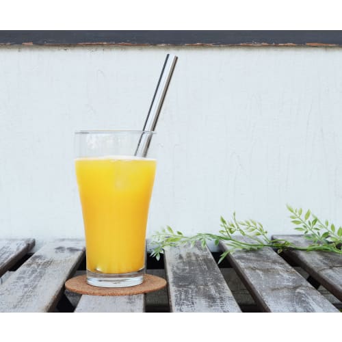 My Straws Made In Japan Stainless Steel Straw Set (Two Tapioca Size Straws)