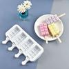 3-piece And 4-piece Ice Cream Molds DIY Food-grade Silicone Jelly Popsicle Cheese Stick And Ice Cream Bar Molds