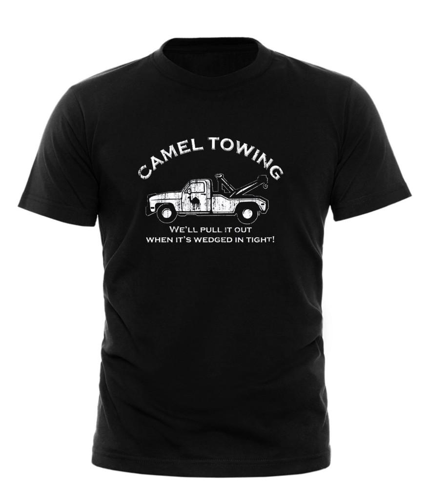 

Camel Towing Mens Funny Novelty Tee Top Gift T Shirt all sizes unisex adult Unisex T-Shirt L