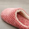 Soft Cotton Slippers for Women Japanese Style Flat Non Slip Indoor Slippers with Quiet Sole Warm Comfortable Autumn Winter House Shoes