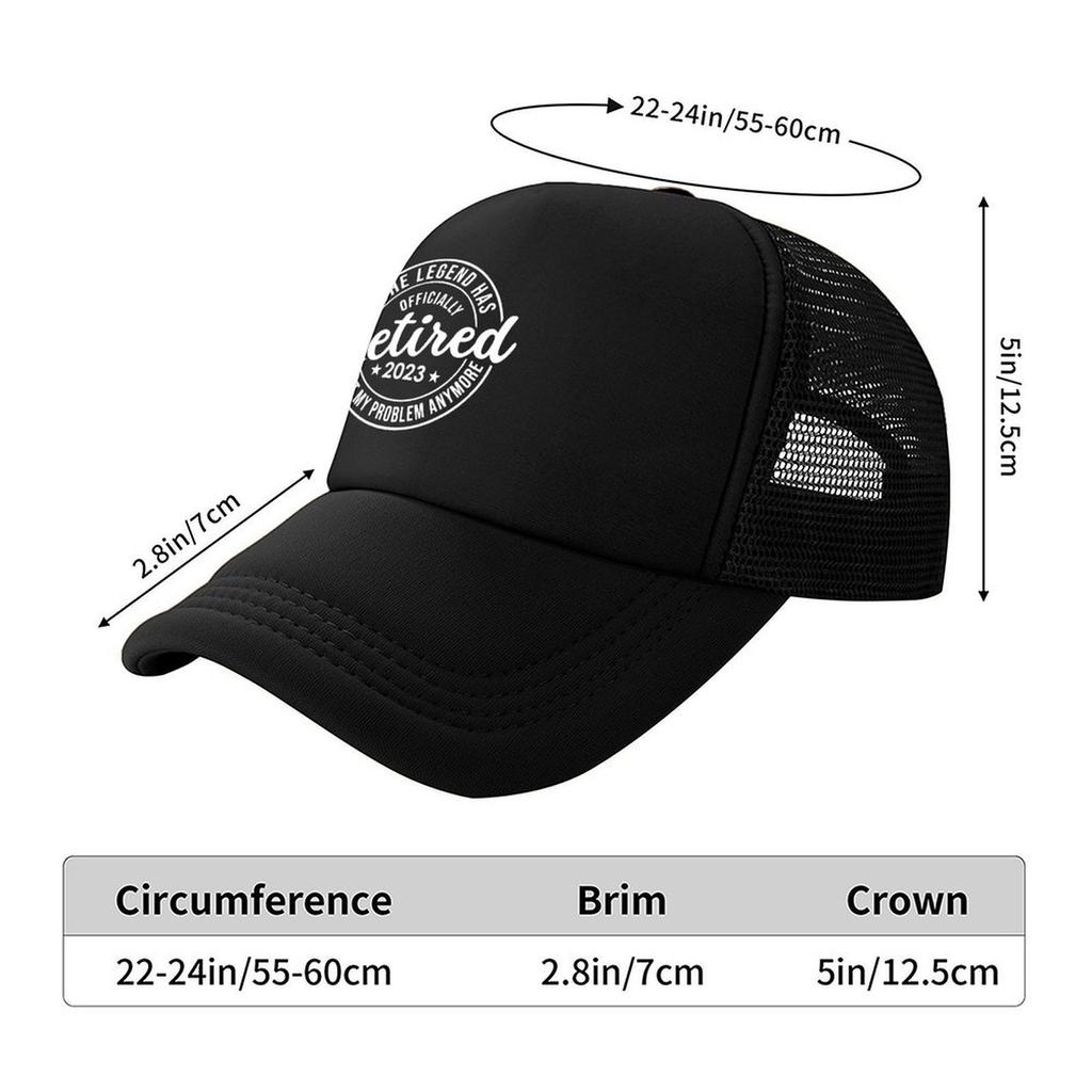 The legend has officially retired 2023 Baseball Cap Luxury man cap sun hat tea Hat golf hat genuine Mens Womens