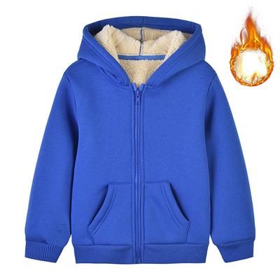 Sweat-shirt à capuche en molleton d'hiver unisexe pour garçons, sweat-shirt décontracté épais et chaud pour enfants de 8 9 10 12 ans, vêtements pour filles