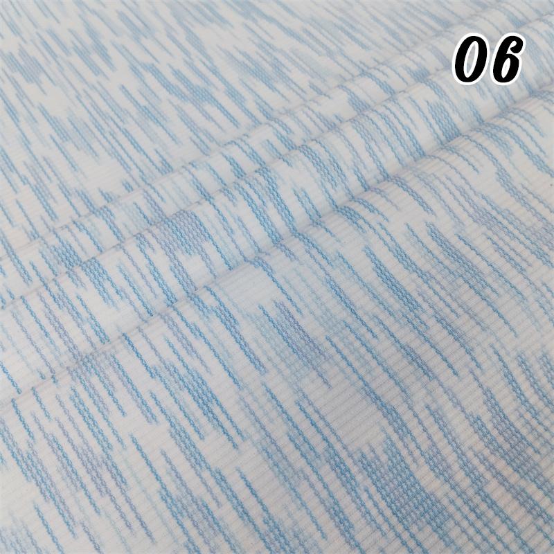 50*150cm High-elastic Striped Knitted Jacquard Fabric DIY Sewing Dress Pants Sweaters Cushion Tie-dyed Designer Fabric