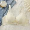 Sweet underwear women's small breasts special gathering without steel rim thin lace sexy girl anti-sagging upper support bra cover
