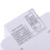Smart Digital Energy Meter D52-2066, AC Multifunction Power Monitor with LCD Display for Household Electricity Usage