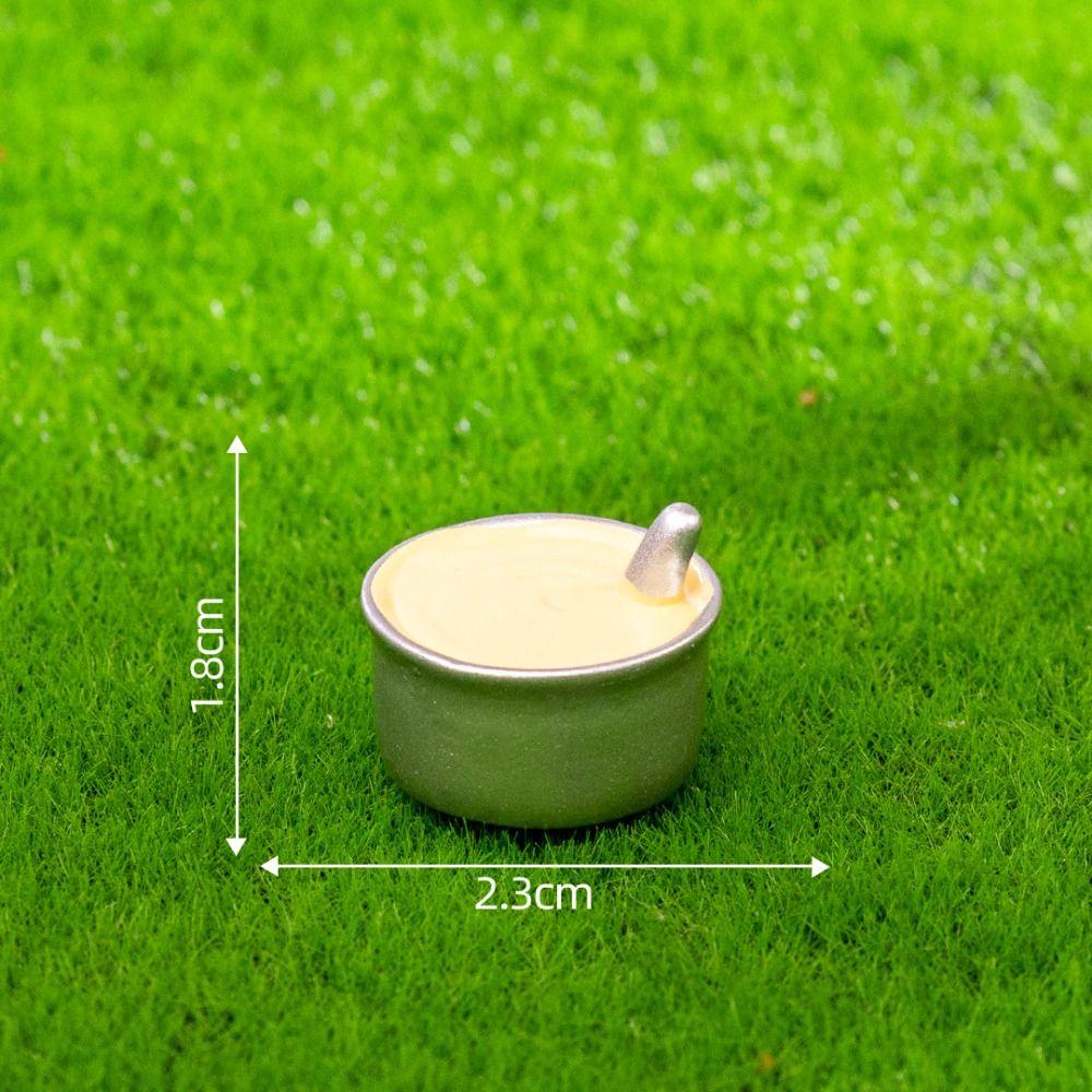 Resin Camping Tiny Brown Bear Statue Kids Toy Bonsai Micro Landscape Furniture  Home Decoration