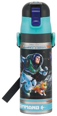 Skater Stainless Steel Sports Disney Buzz Lightyear Kids' Bottle, 470ml, Design, SDC4-A