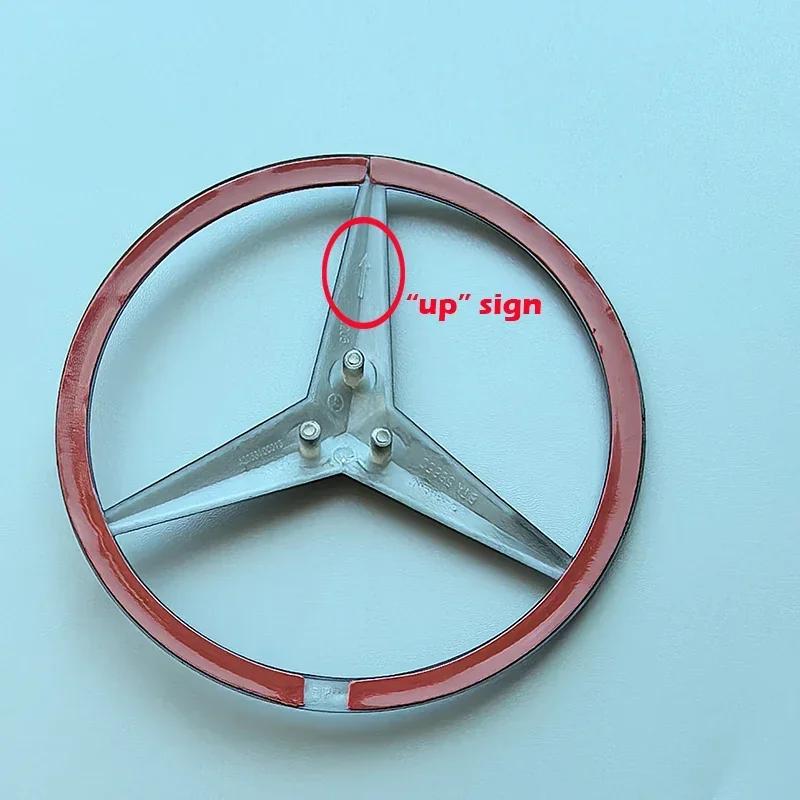 Rear Star Badge for Mercedes Benz W117 W176 W177 W204 W205 W206 C205 S205 W212 W213 W222 W223 X253 X156 W166 H247 X247 V167 C190
