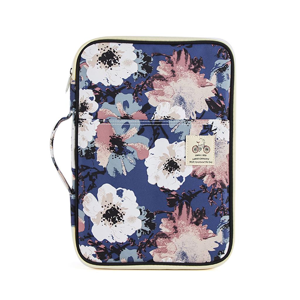 Waterproof File Tickets Organizer Portable File Folder Bag