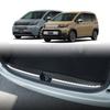 For Honda FREED AIR/CROSSTAR 2024  stainless steel Built-in Rear Bumper Protector door Sill Trunk Tread Plate Trim Accessories