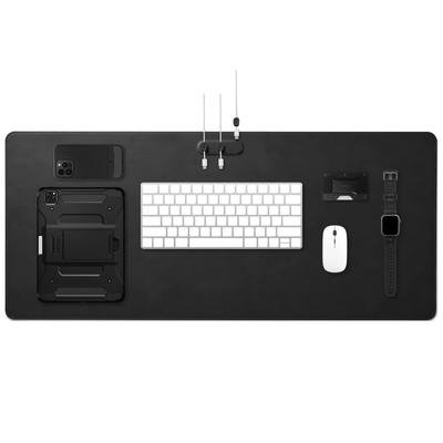 Magnetická podložka na stůl Spigen Office, kožená, Velo LD302M (Černá)