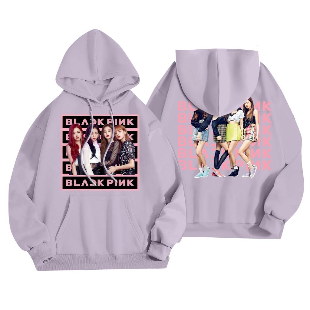 Women's Fashionable Casual Hooded Long Sleeved Printed Sweatshirt