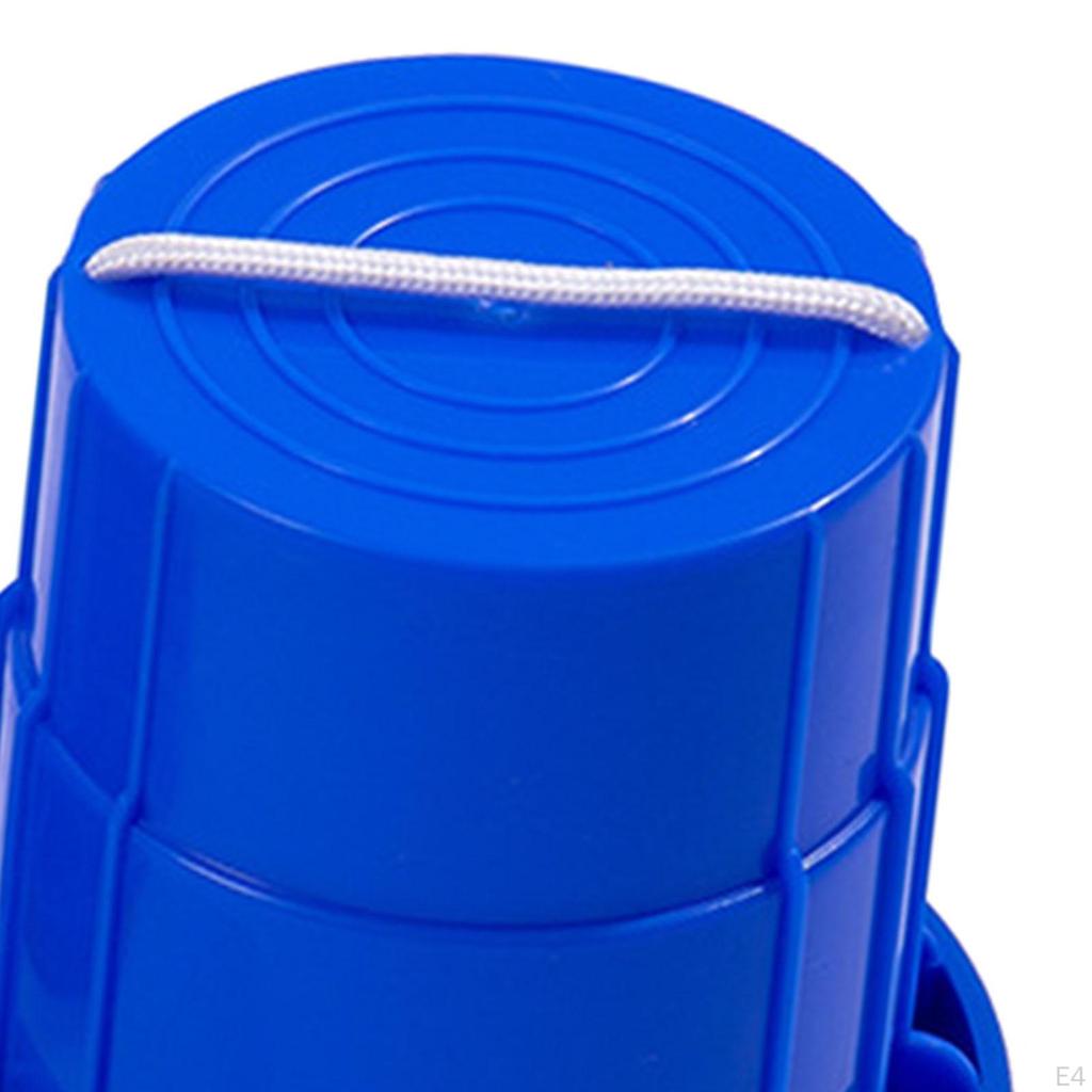 2 Pieces Balance Stilts Walking Toy Set Picnic Non-Slip Bucket for Kids And Adults