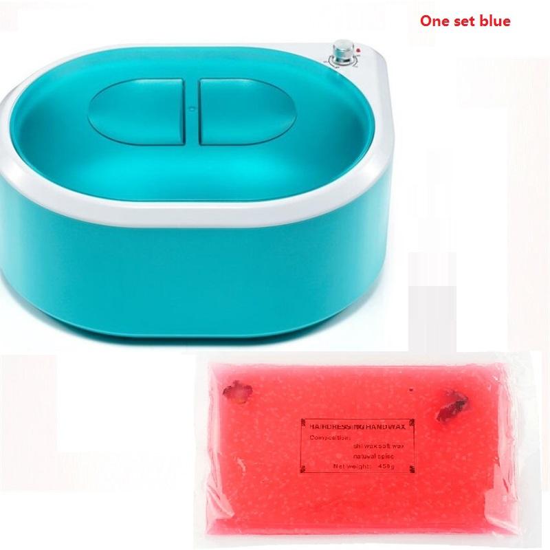 5L Moisturizing Paraffin Bath Smooth Electric Pot Heater & 350G Solid Wax Block For Electric Hot Paraffin Wax Warmer Spa Bath