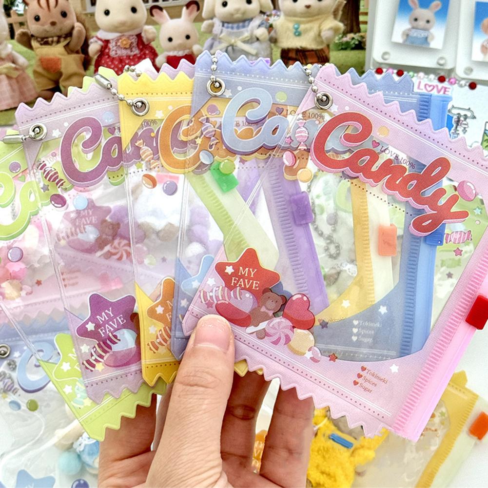 Badge Storage Candy Bag Gu Mei Prop Big Badge Storage Display Bag Pain Bag Pendant Pin Protective Shell Card Set Baby Bag