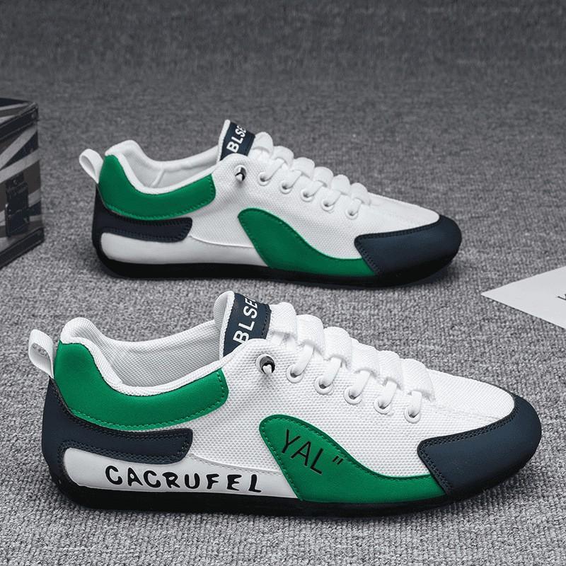 Herrenschuhe Frühling und Sommer Stoffoberfläche atmungsaktive Freizeitschuhe Jugend weiche Sohle bequem Outdoor-Sport