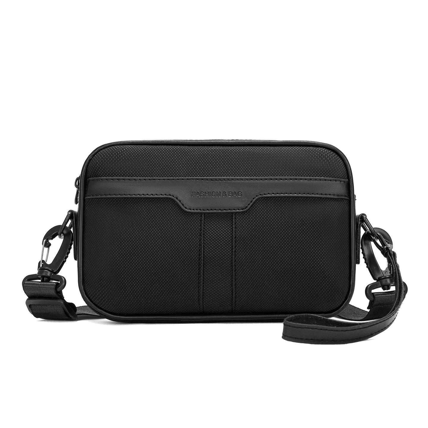 Shoulder Bag Large Capacity Men s Crossbody Bag чёрный