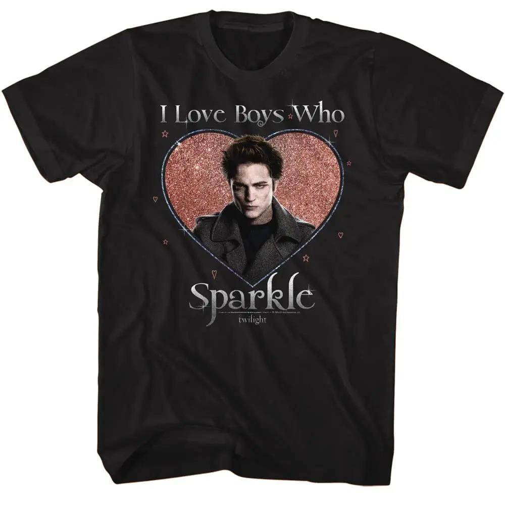2026 Twilight T-Shirt Edward & Bella Vampire RoUnisexce Movie Graphic Short Sleeve Oversized Streetwear Loose Fit Fantasy Fan Tee