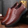 Fashion Soft Men's Leather Shoes Lightweight Alphabet Social High Quality Fashion On Sale Luxury Comfortable Low Price Male Casual Shoe