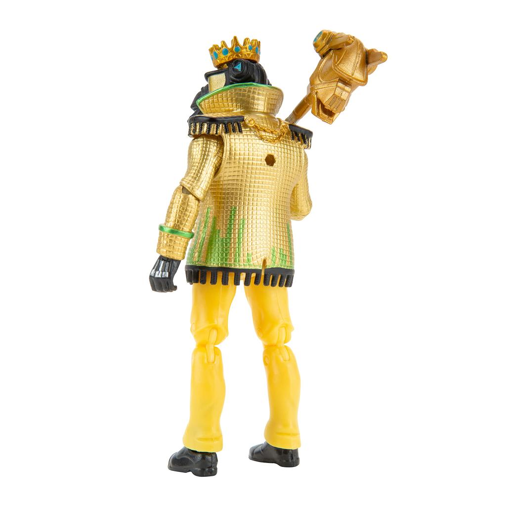 Fortnite Solo Mode Series 12 Y0ND3R (Solid Gold) 4-inch Action Figure FNT0913