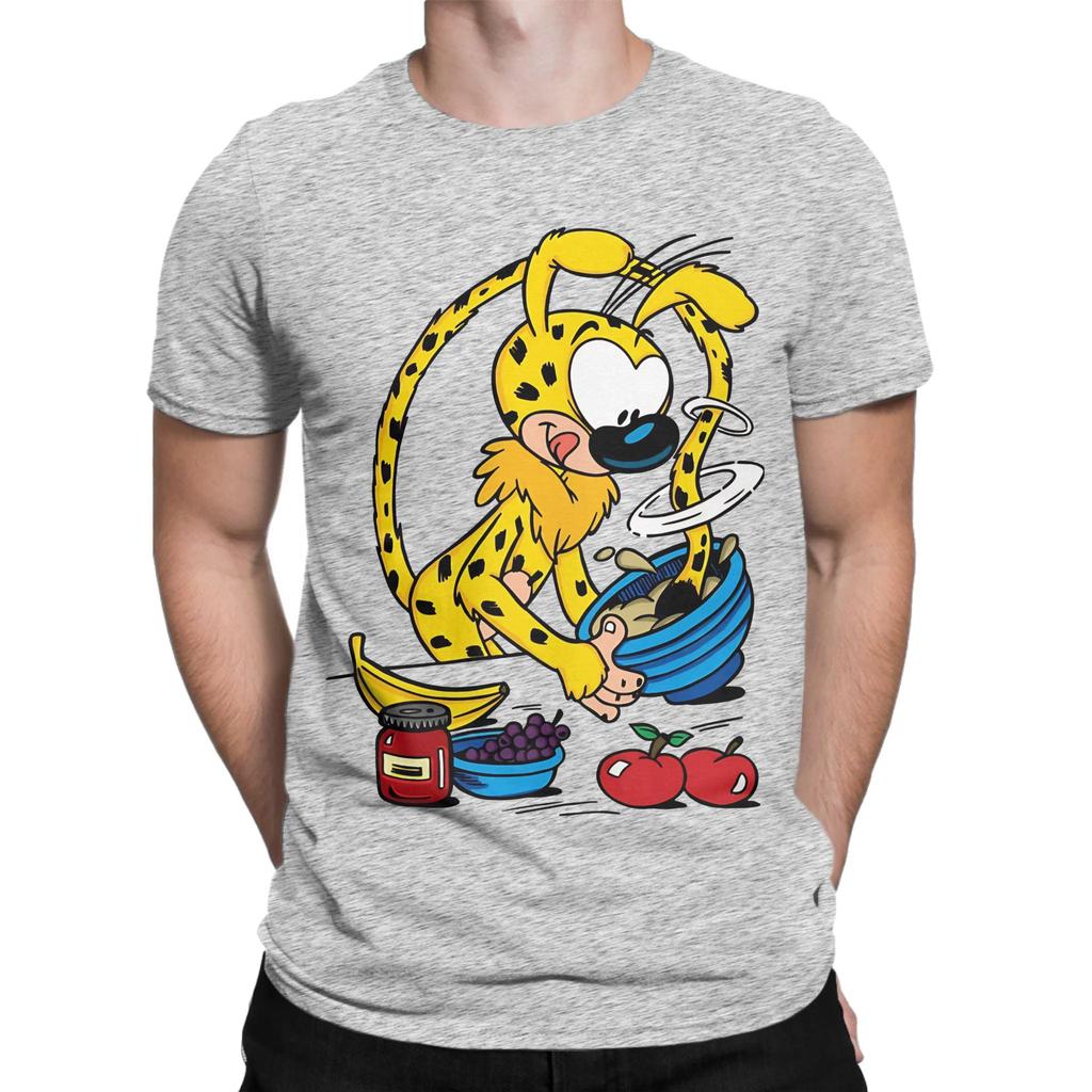 Marsupilami Cooking Active Novelty Graphic 100 Cotton Tshirt Marsupilami Tees Tops For Unisex