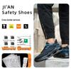Flyknit Wear-Resistant Steel Toe Work Shoes - Men's Anti-Smash, Anti-Puncture, Soft Sole, Comfortable