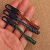 5lots Colorful Detachable Zippers Sliders Cord Outdoor Bag Zippers Pull Head for Outdoor Backpacks Use