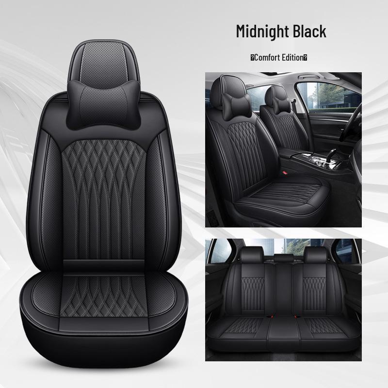 Universal Nappa Leather Car Seat Cushion No. 17 – Full Wrap, Full Leather Sports Seat Cover