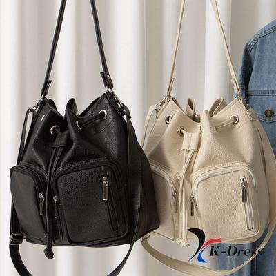 Pocket Rider Two-Way Bucket Bag (2 Colors)