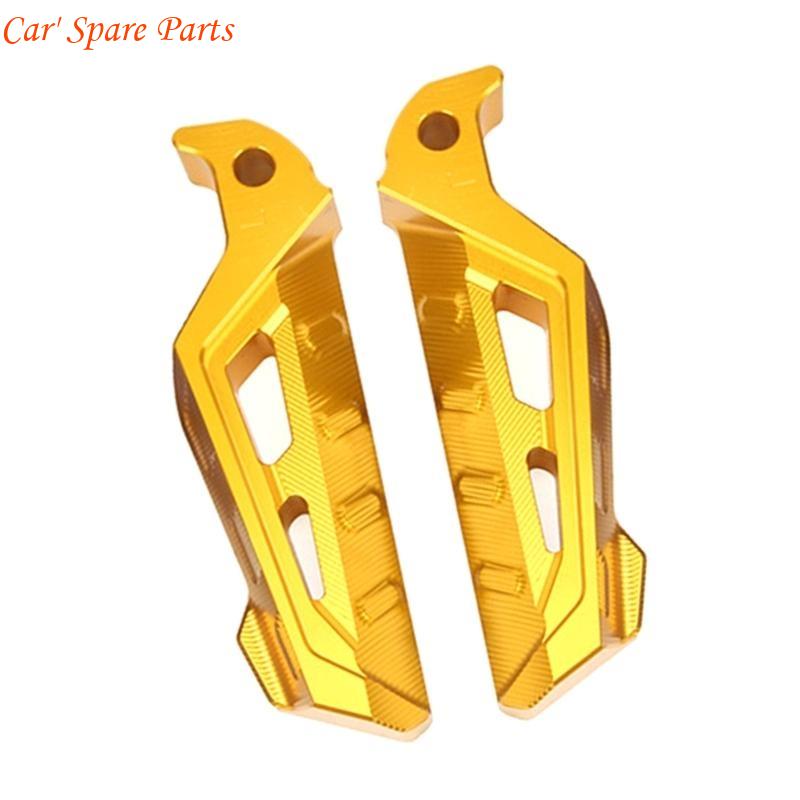 Y4UA 1 Pair Stylish Rear Pedals Lightweight Rear Pedals Motorcycle Modified Rear Pedals Aluminum Alloy Suitable for NMAX155