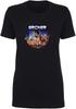 Archer Charaktere und Logo T-Shirt