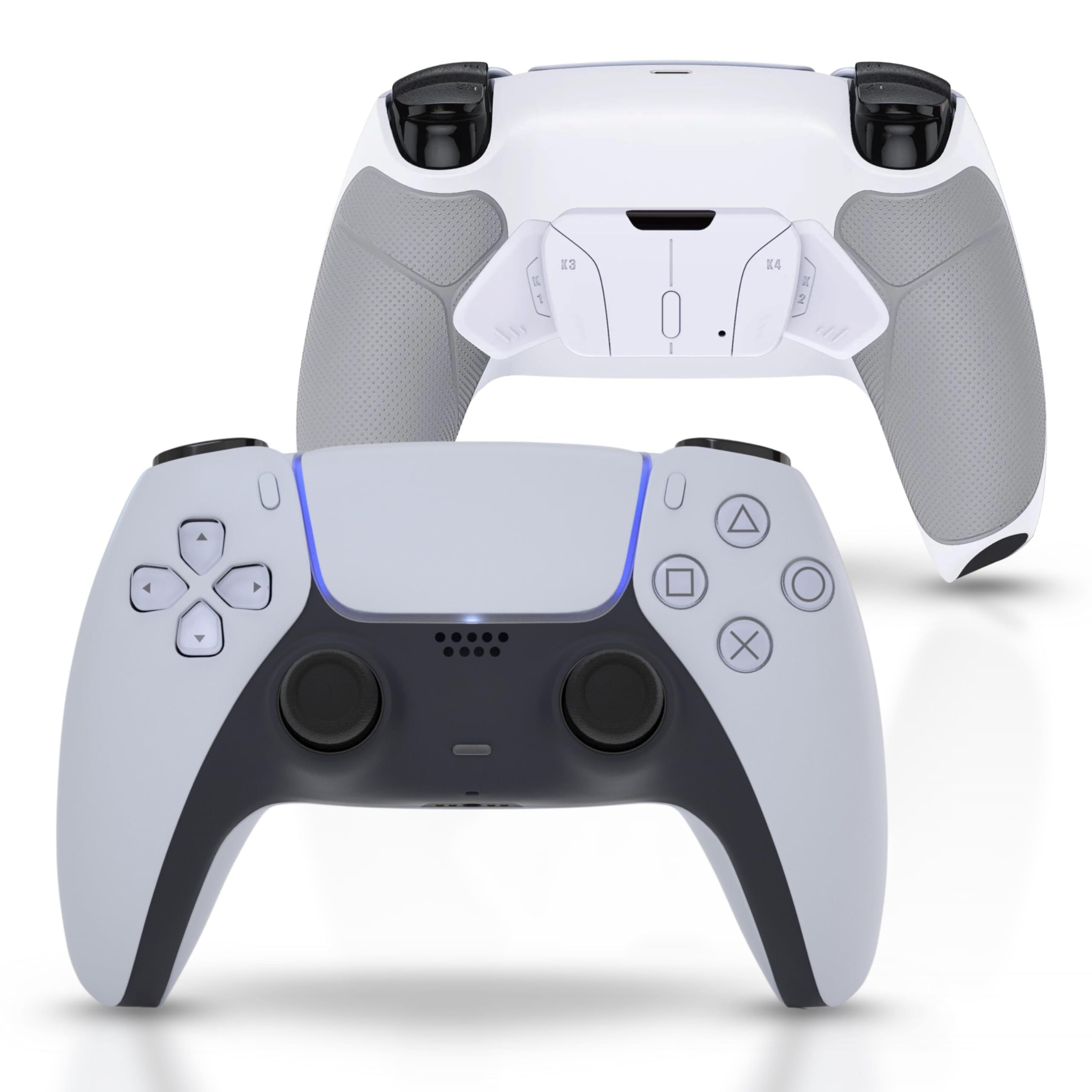 

Користувацький контролер Karaful Gaming PS5 Контролер FPS, сумісний з комп’ютером 4 задні пелюстки, оснащені функцією переналаштування Легка функція вібрації