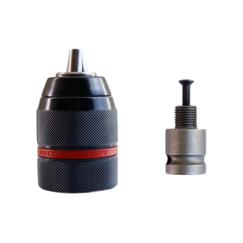 High Strength Ratchet Lock Chucks Adapter Kit Compatible for Electric Drill And Wrenches For MultiMaterial Applications