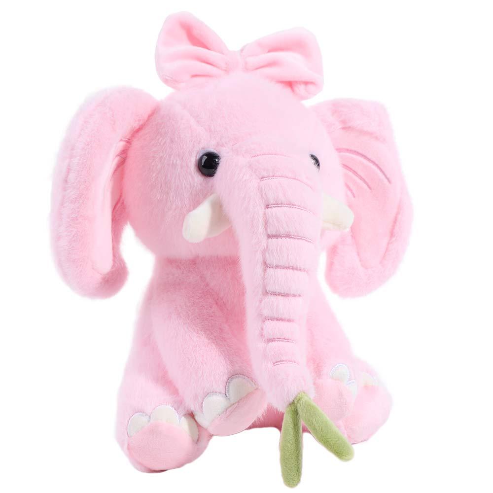 Cute Crown Elephant Plush Doll Cartoon Animal Stuffed Toys Cartoon Elephant Plushie  Boys and Girls
