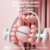 24-Wheel Leg Massager Ring for Calf Muscle Relaxation Yoga Wheel Lean Leg Roller Fitness Massage Tool